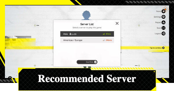 Recommended Server Guide | Arknights: Endfield - GameWith