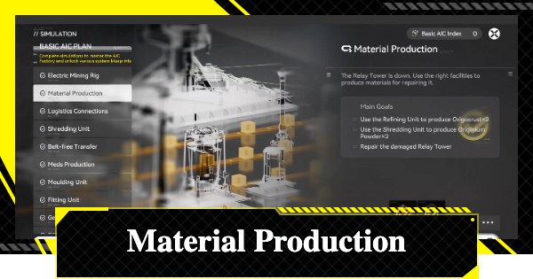 Material Production Simulation Guide | Arknights: Endfield - GameWith