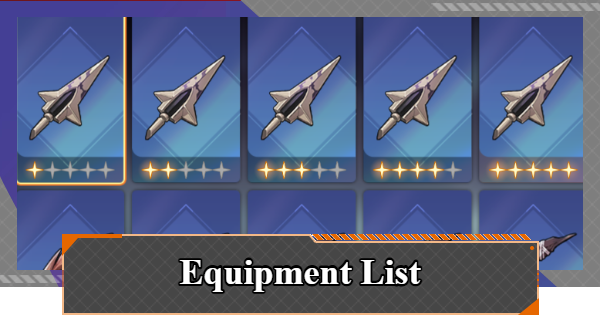 Chaos Zero Nightmare | All Equipment List | CZN - GameWith