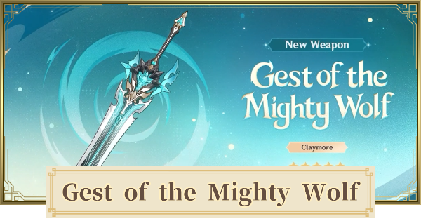 Genshin Impact | Gest Of The Mighty Wolf -  Varka Signature Weapon & Best Characters - GameWith