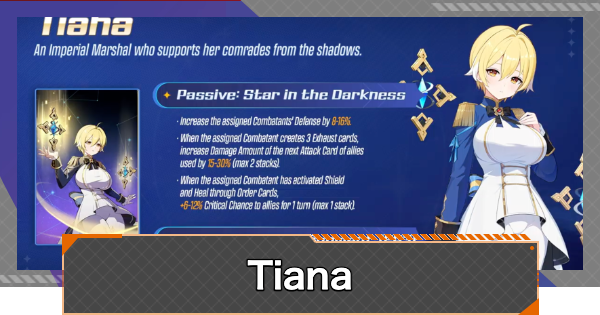 Chaos Zero Nightmare | Tiana - Best Character To Pair & Abilities | CZN - GameWith