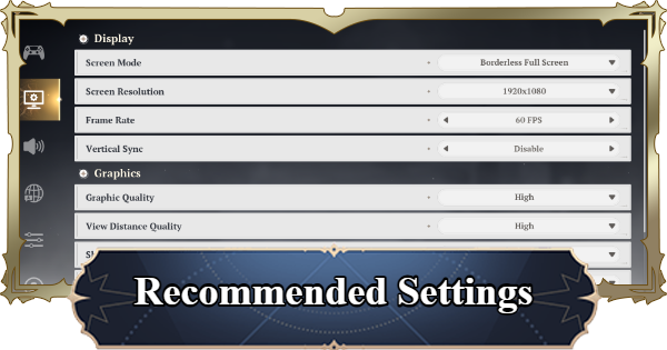 7DS Origin | Best Settings and How to Change | The Seven Deadly Sins: Origin - GameWith