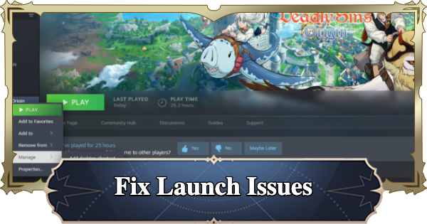 7DS Origin | How to Fix Launch Issues | The Seven Deadly Sins: Origin - GameWith