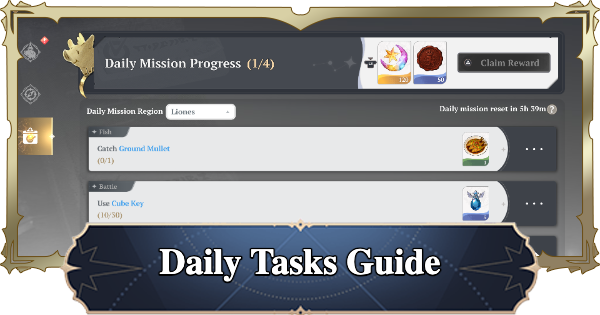 7DS Origin | Daily Tasks | The Seven Deadly Sins: Origin - GameWith