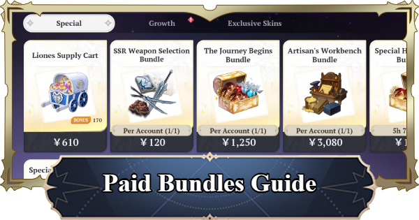 7DS Origin | Best Bundles to Buy - Purchase Guide | The Seven Deadly Sins: Origin - GameWith