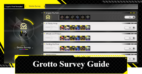 Grotto Survey Guide | Arknights: Endfield - GameWith
