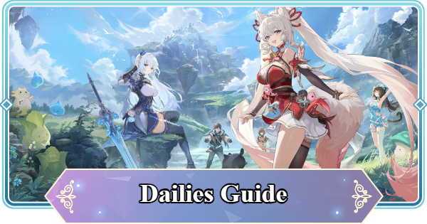 Dailies Guide - Daily Tasks To Do List | Mongil: Star Dive - GameWith