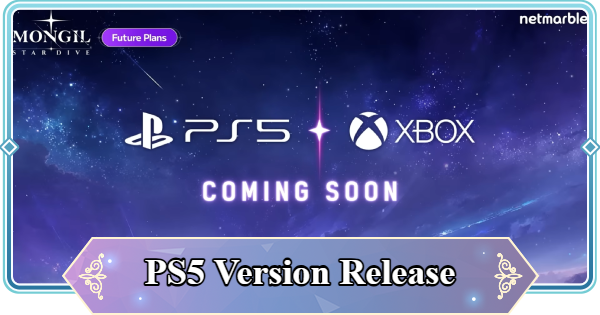 When will the PS5 Version be Released? | Mongil: Star Dive - GameWith