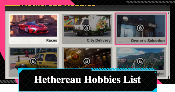 NTE | All Hethereau Hobbies List | Neverness to Everness - GameWith