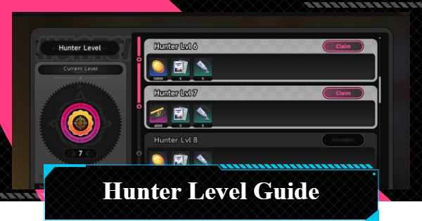 NTE | Hunter Level Guide - How To Increase Fast and Rewards | Neverness to Everness - GameWith