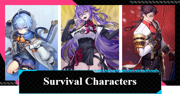 NTE | Survival Role Characters List | Neverness to Everness - GameWith