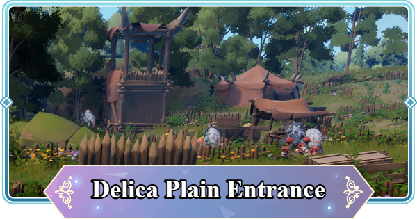 Delica Plain Entrance Map Treasure Chest and Item Locations | Mongil: Star Dive - GameWith