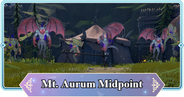 Mt. Aurum Midpoint Map Treasure Chest and Item Locations | Mongil: Star Dive - GameWith