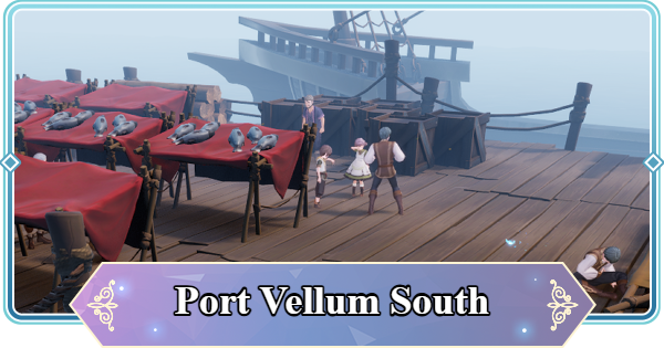 Port Vellum South Map Treasure Chest and Item Locations | Mongil: Star Dive - GameWith