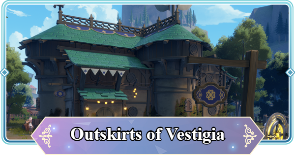 Outskirts of Vestigia Map Treasure Chest and Item Locations | Mongil: Star Dive - GameWith