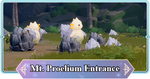 Mt. Proelium Entrance Map Treasure Chest and Item Locations | Mongil: Star Dive - GameWith