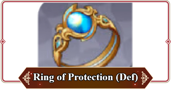 Seven Knights Rebirth | Ring of Protection Review | Defense Boost Ring - GameWith