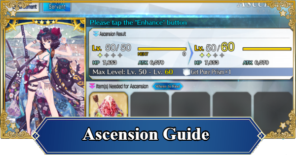 FGO (NA) | Ascension Guide and How to Level Efficiently | Fate/Grand Order (English) - GameWith