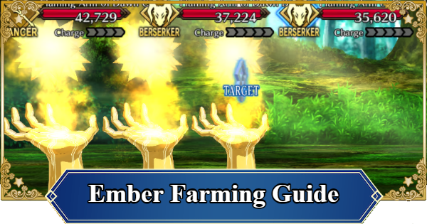 FGO (NA) | Ember Farming Guide - Beginner Teams and How to Farm | Fate/Grand Order (English) - GameWith