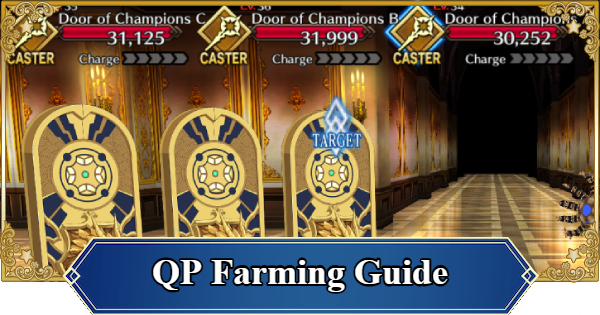 FGO (NA) | QP Farming Guide & Treasure Vault Team Setup | Fate/Grand Order (English) - GameWith