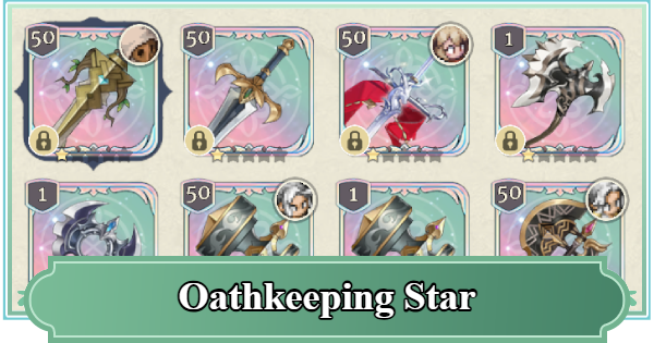 SoC | Oathkeeping Star - Rating & Skill Effect | Sword of Convallaria - GameWith