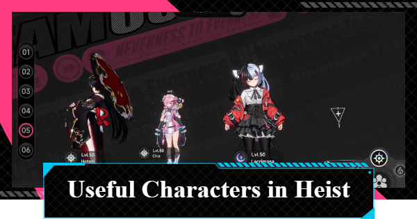 NTE | Useful Characters in Pink Paws Heist | Neverness to Everness - GameWith