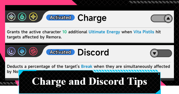 NTE | Tips for Activating Charge and Discord | Neverness to Everness - GameWith