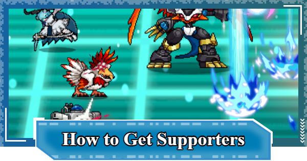 How to Get Support Digimon | Digimon UP - GameWith