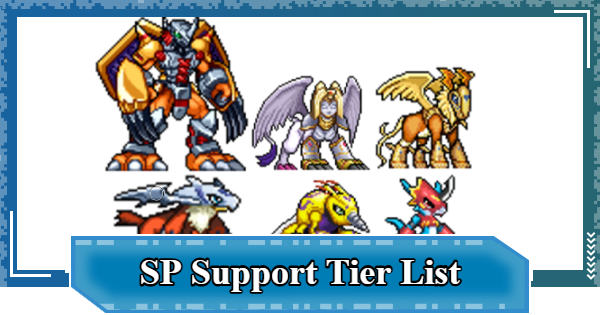Best SP Support Digimon Tier List | Digimon UP - GameWith
