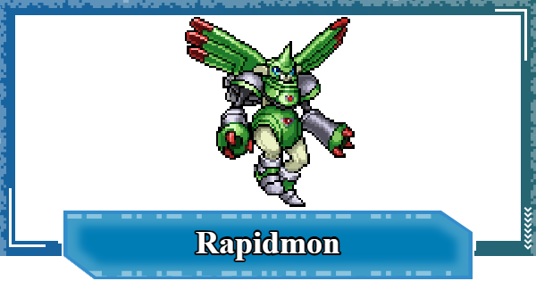 Rapidmon - Skills & Digivolution Info | Digimon UP - GameWith