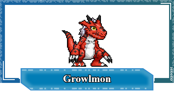 Growlmon - Skills & Digivolution Info | Digimon UP - GameWith