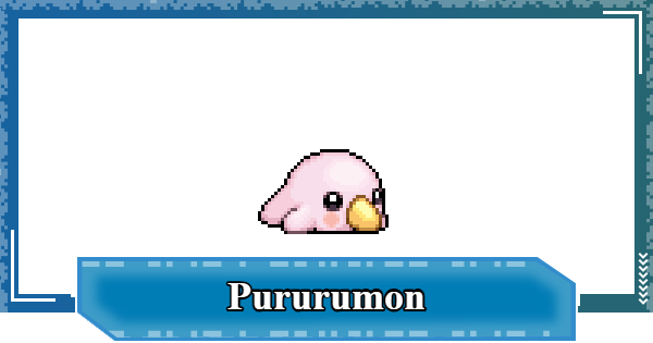 Pururumon - Skills & Digivolution Info | Digimon UP - GameWith