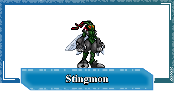 Stingmon - Skills & Digivolution Info | Digimon UP - GameWith