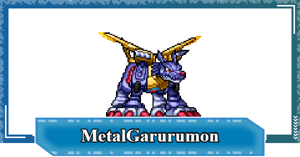 MetalGarurumon - Skills & Digivolution Info | Digimon UP - GameWith