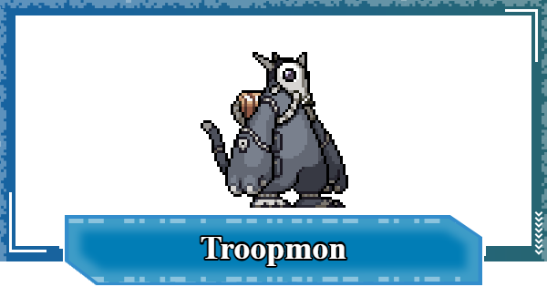 Troopmon - Rating & Stats | Digimon UP - GameWith