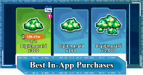 Best In-App Purchases  | Digimon UP - GameWith