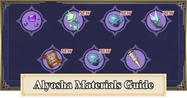 Genshin Impact | Material Farming Guide for Alyosha - GameWith