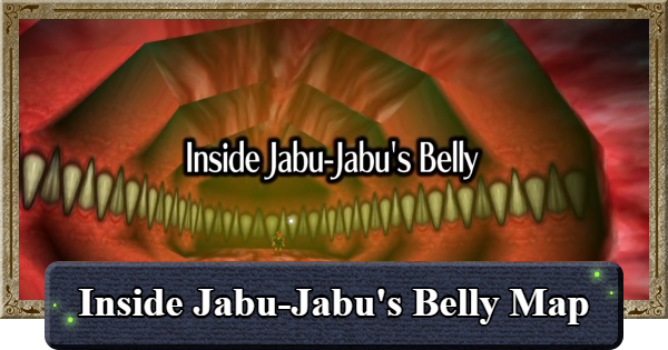 Ocarina of Time | Inside Jabu-Jabu's Belly Map Guide | The Legend of Zelda - GameWith