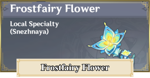 Genshin Impact | Frostfairy Flower Location & How To Get - GameWith