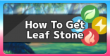 Leaf Stone - Location & How To Get