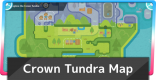 Crown Tundra Map - Pokemon List By Zone