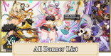All Banner List (December 2025) Character & Weapon Banner