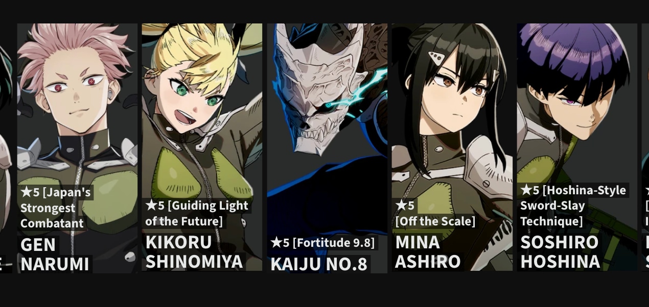 Gacha Banner List