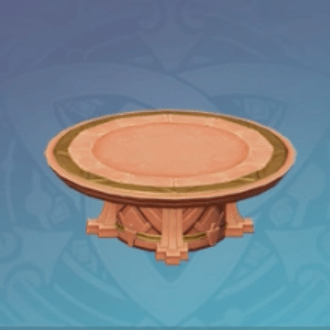 One-Legged Round Shield