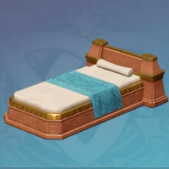 Stone Bed: Peaceful Sleep