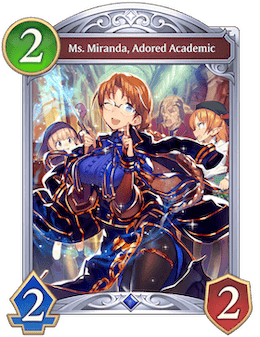 Ms. Miranda, Adored Academic