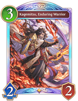Kagemitsu, Enduring Warrior