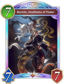 Burnite, Anathema of Flame