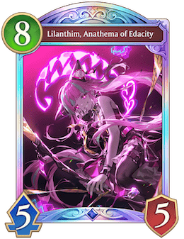 Lilanthim, Anathema of Edacity