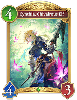 Cynthia, Chivalrous Elf